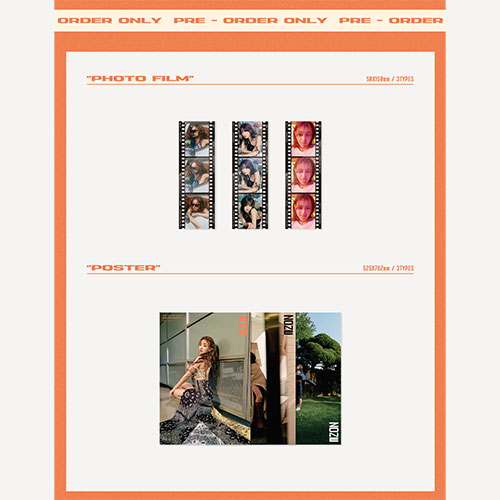 JIHYO THE 1ST MINI ALBUM『ZONE』一般盤（輸入） 3バージョンセット