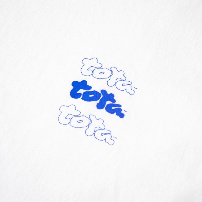 【とた】Logo T-shirts "Blue" [White]