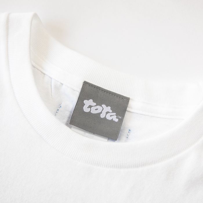 【とた】Logo T-shirts "Blue" [White]