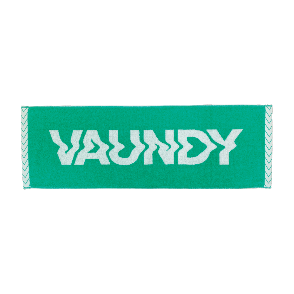 Logo Jacquard Towel［Green×White］