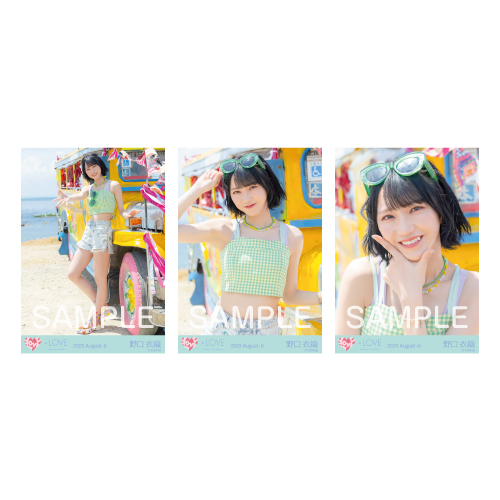 生写真セット(「ナツマトぺ」MV衣装③)