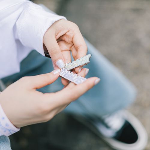 ピンズ [ベビーピンク×ライトパープル]