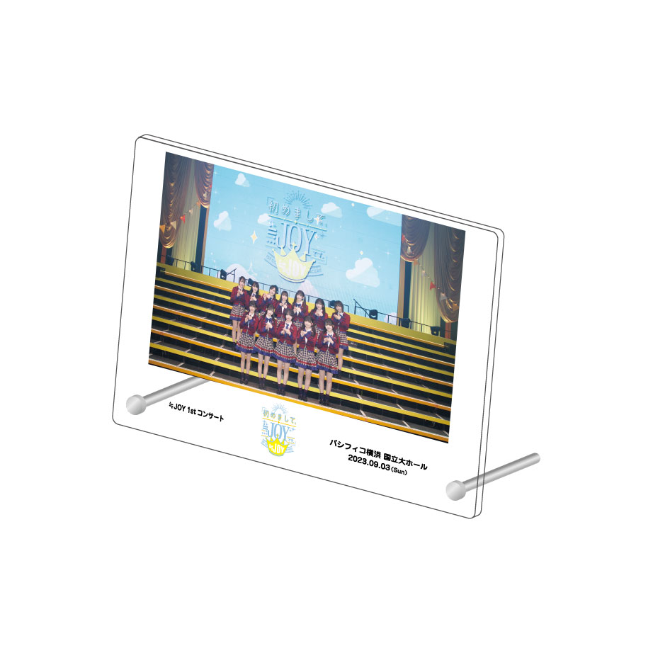 ≒JOY 1stコンサート＠パシフィコ横浜 国立大ホール　アクリルフォトプレート
