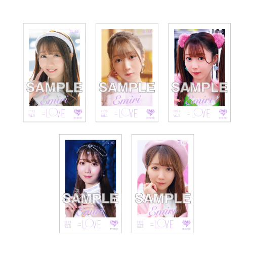  =LOVE ミニフォトカードVol.5