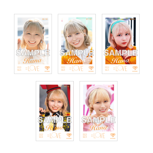 商品詳細ページ | =LOVE OFFICIAL SHOP | =LOVE ミニフォトカードVol.5