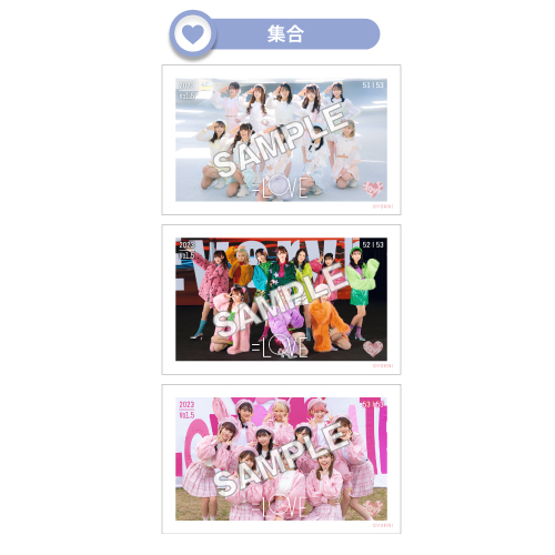  =LOVE ミニフォトカードVol.5