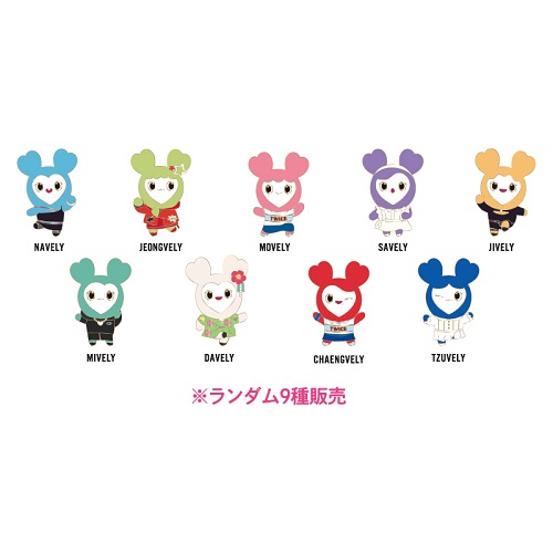 TWICE JAPAN DEBUT 4th Anniversary Goods TWICE LOVELYS ランダムピンバッチ