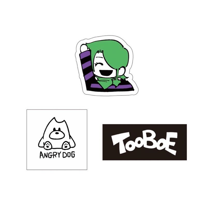 TOOBOE john ステッカーセット 商品詳細ページ | Artist Goods Store | 【TOOBOE】ステッカーセット