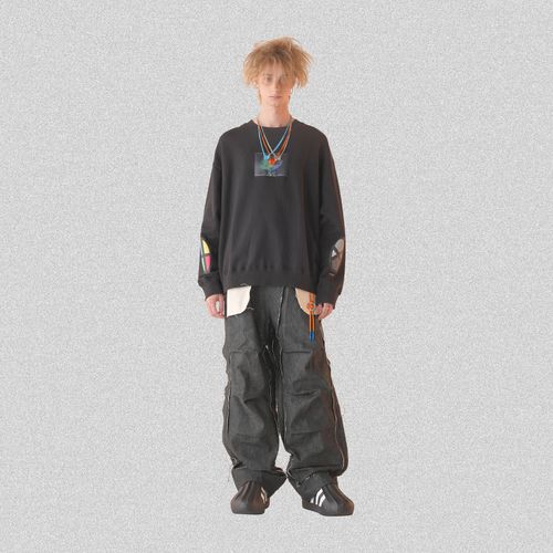 《47L x Vaundy》踊り子 SWEAT [Black]