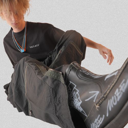 《47L x Vaundy》VAUL&Co T-SHIRT [Black]