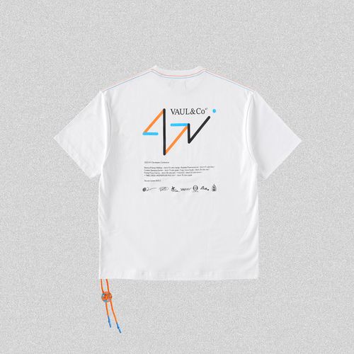 《47L x Vaundy》VAUL&Co T-SHIRT [White]