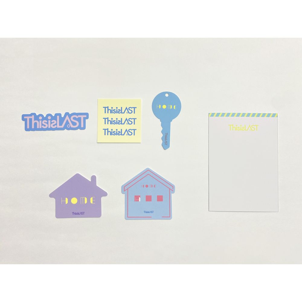 HOME ステッカーセット [B]