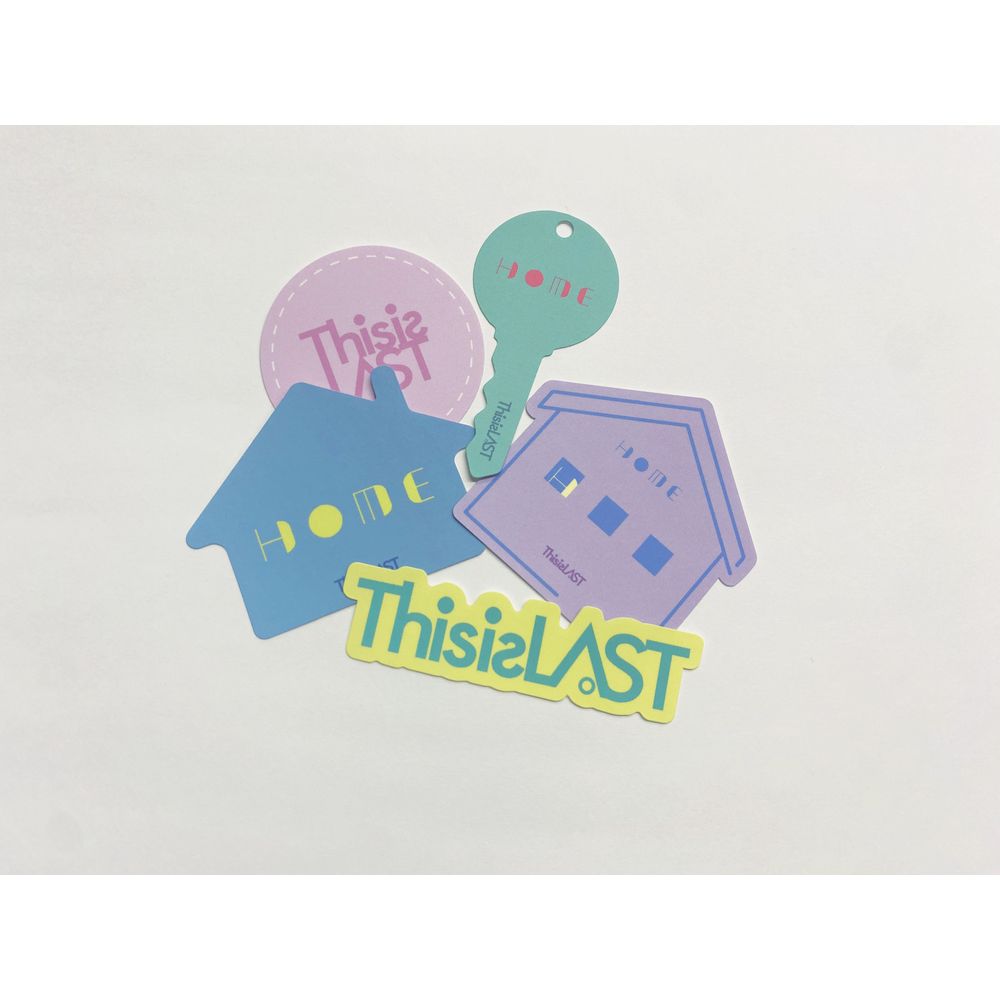 HOME ステッカーセット [A]