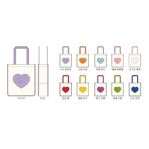 【FC限定】＝LOVE 個別スクエアトートバッグ