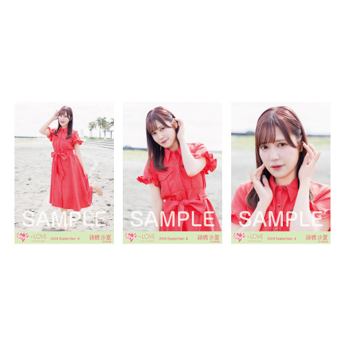 生写真セット（17thcw「海とレモンティー」）