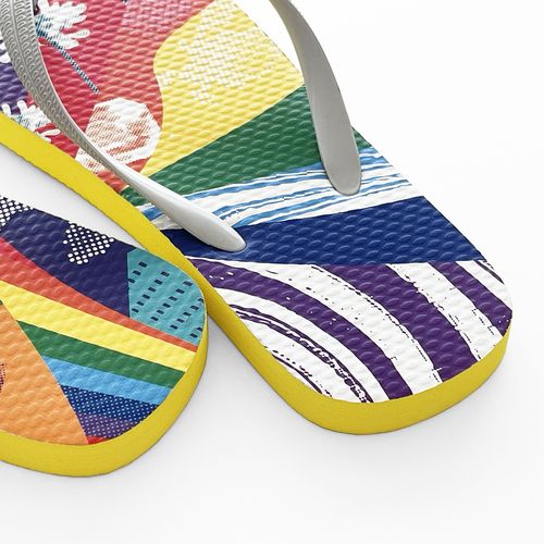 【one room限定】虹色のサンダル