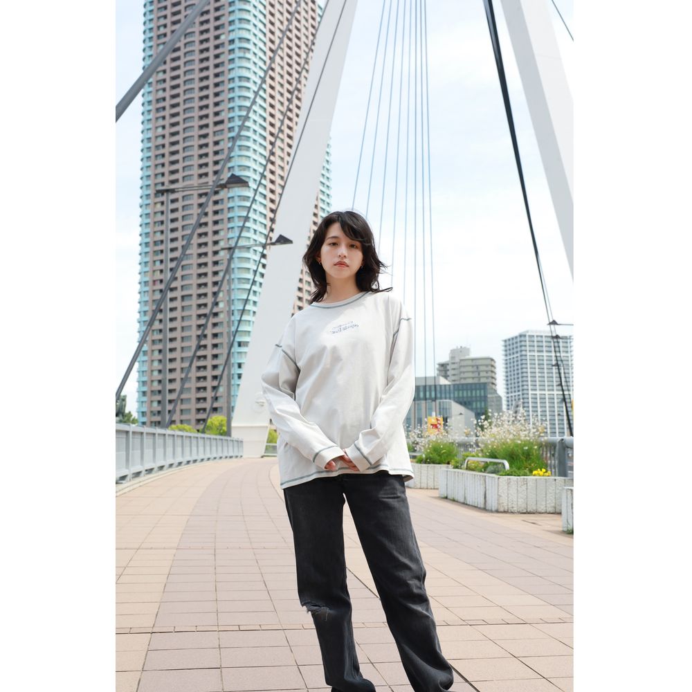 anti sleeps メローステッチロンT