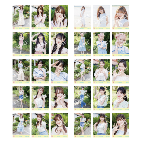 生写真セット（17thcw「海とレモンティー」②）