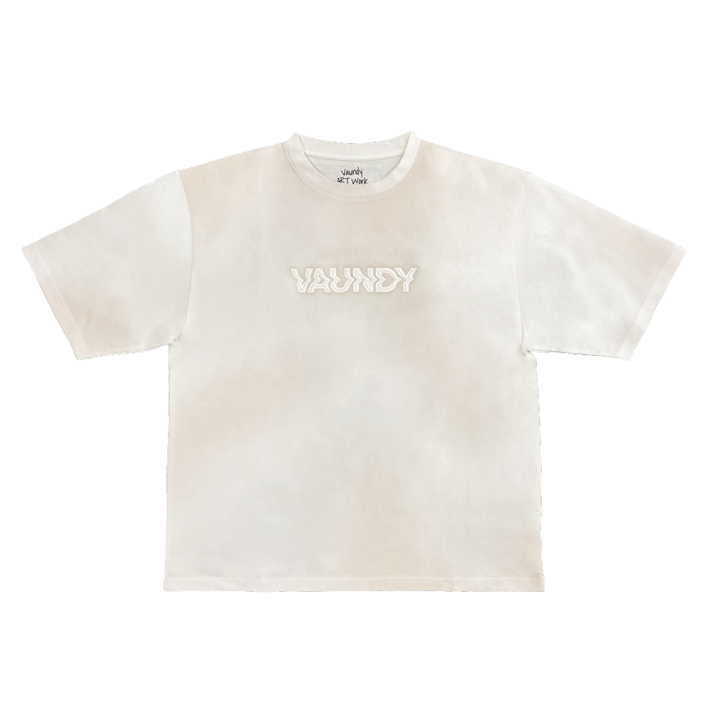 【VAWS limited】Block Logo T-shirt "FUSION"［Sand］