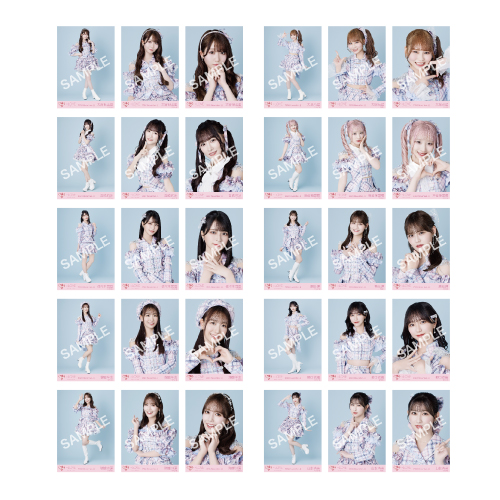 生写真セット（「絶対アイドル辞めないで」歌唱衣装アザーカット）