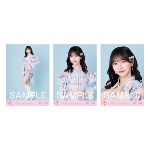 生写真セット（「絶対アイドル辞めないで」歌唱衣装アザーカット）