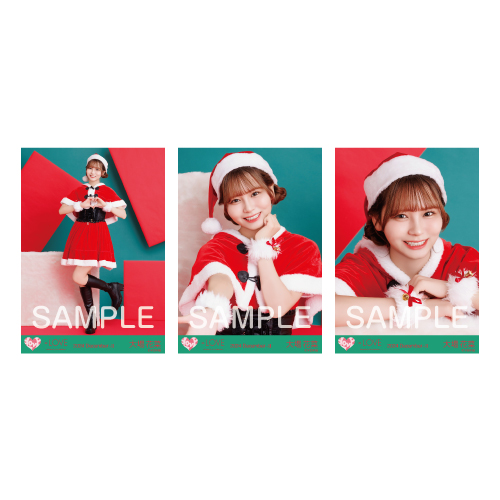 生写真セット（サンタ2024衣装）