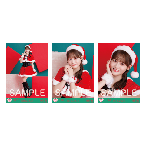生写真セット（サンタ2024衣装）