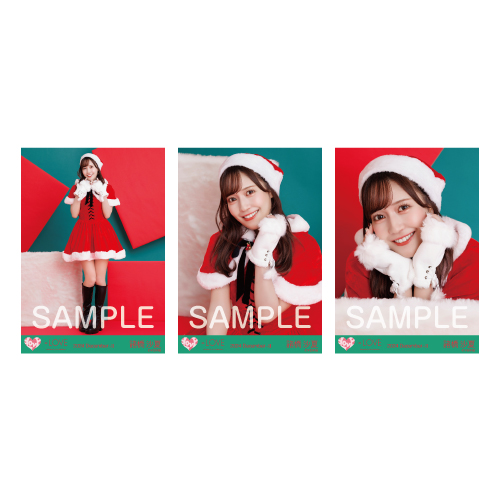生写真セット（サンタ2024衣装）