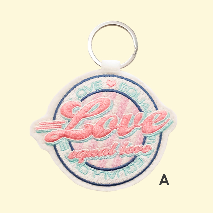 【FC限定】イコノイジョイ ワッペンキーホルダー