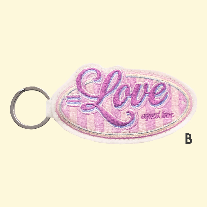 【FC限定】イコノイジョイ ワッペンキーホルダー