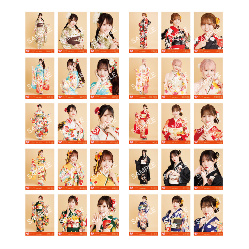 生写真セット（振袖2025衣装）