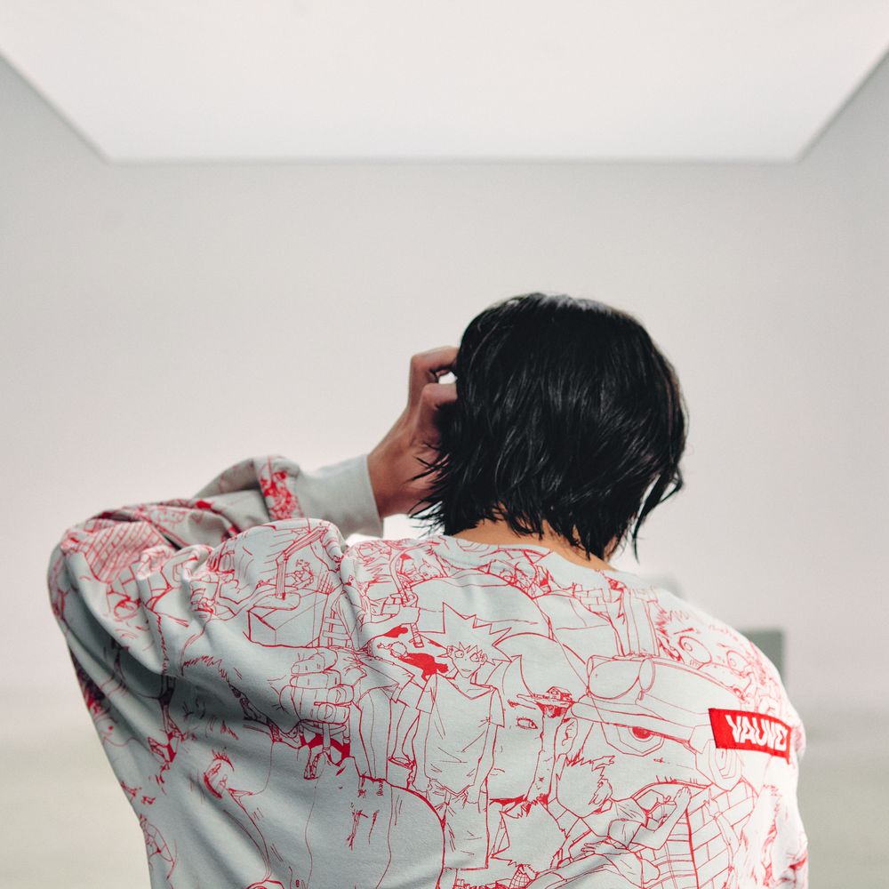 商品詳細ページ | Vaundy ONLINE STORE | Graffiti Long Sleeve T