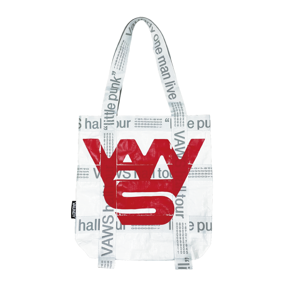 VAWS Logo Tote Bag [White]