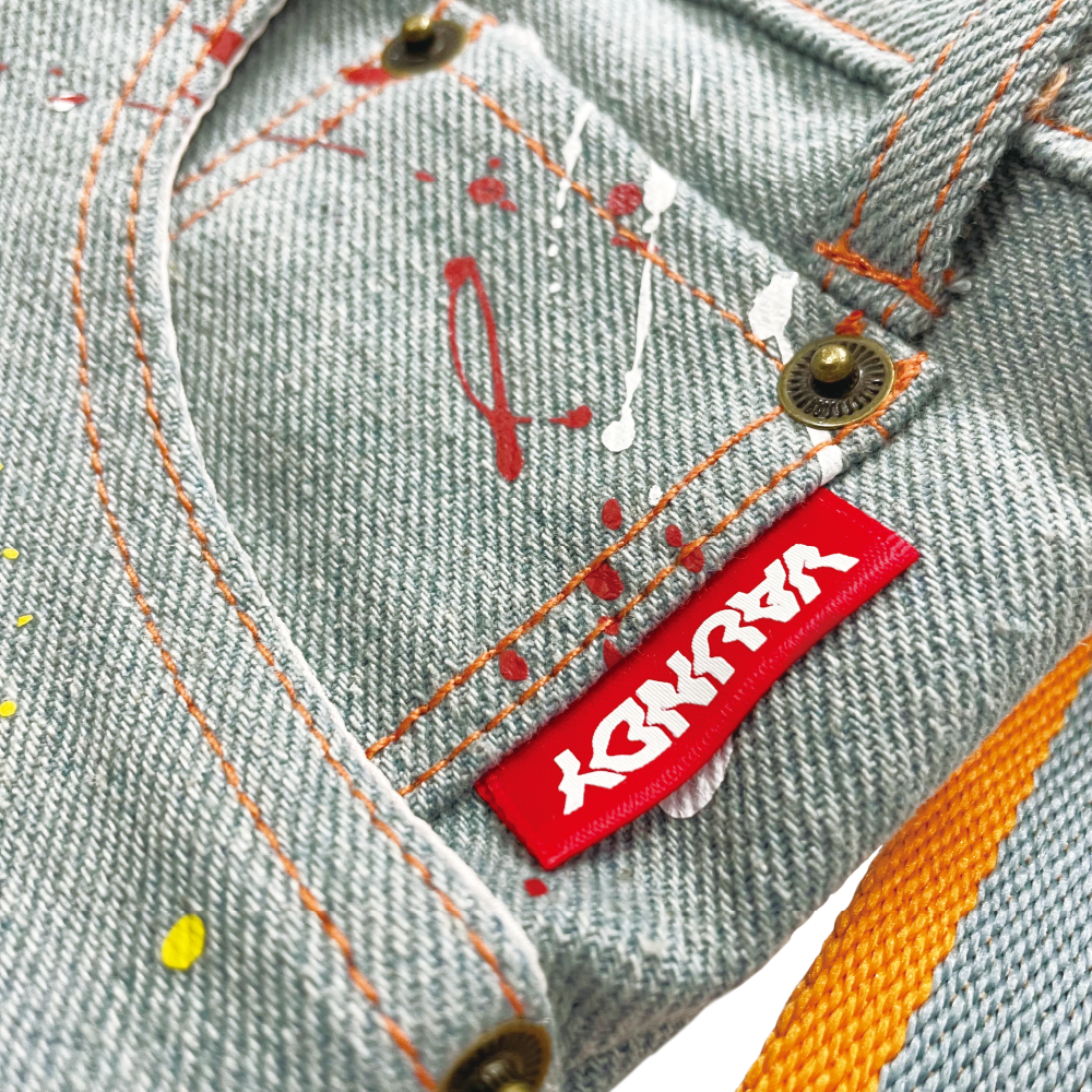 商品詳細ページ | Vaundy ONLINE STORE | VAWS Logo pochette [Denim]