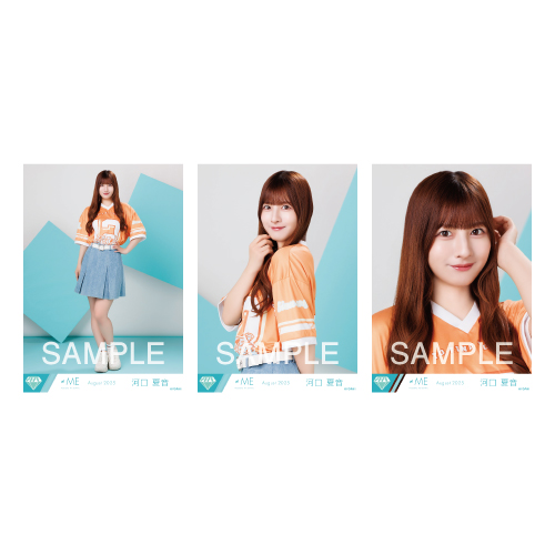 生写真セット（メンバーカラーユニフォームTシャツ）