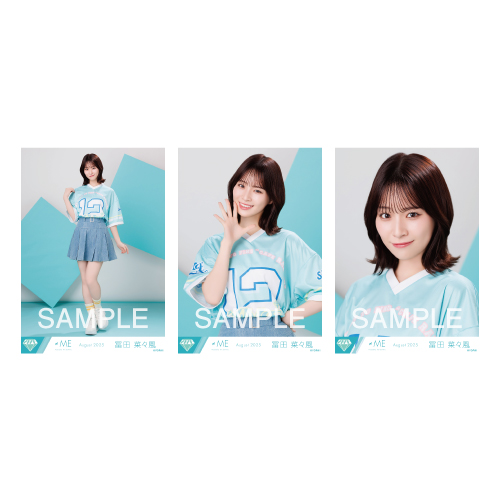 生写真セット（メンバーカラーユニフォームTシャツ）