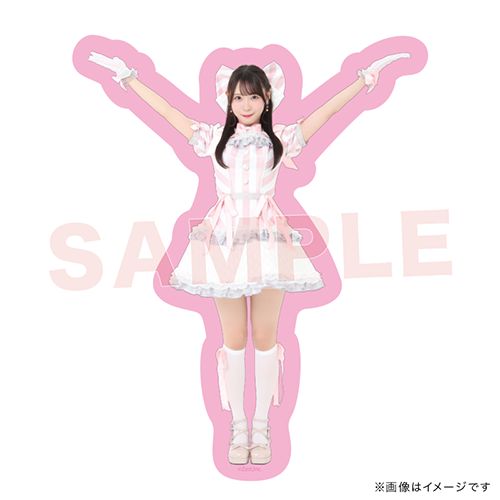 ASAI YUKA 1st Solo Live ～たんじょうび、きみとゆうかだけ！～ フレークシールセット