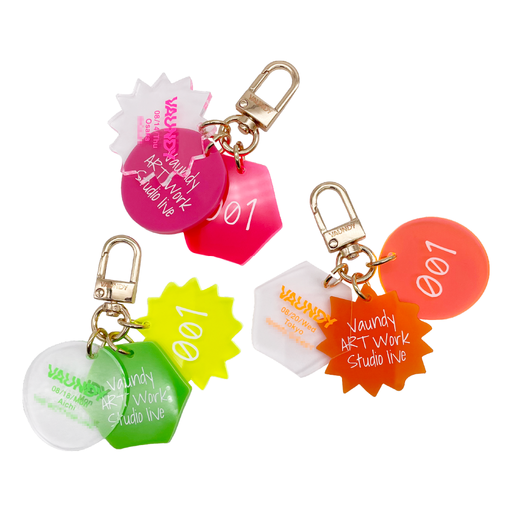 Vaundy ART Work Studio live 001 Acrylic Keychain