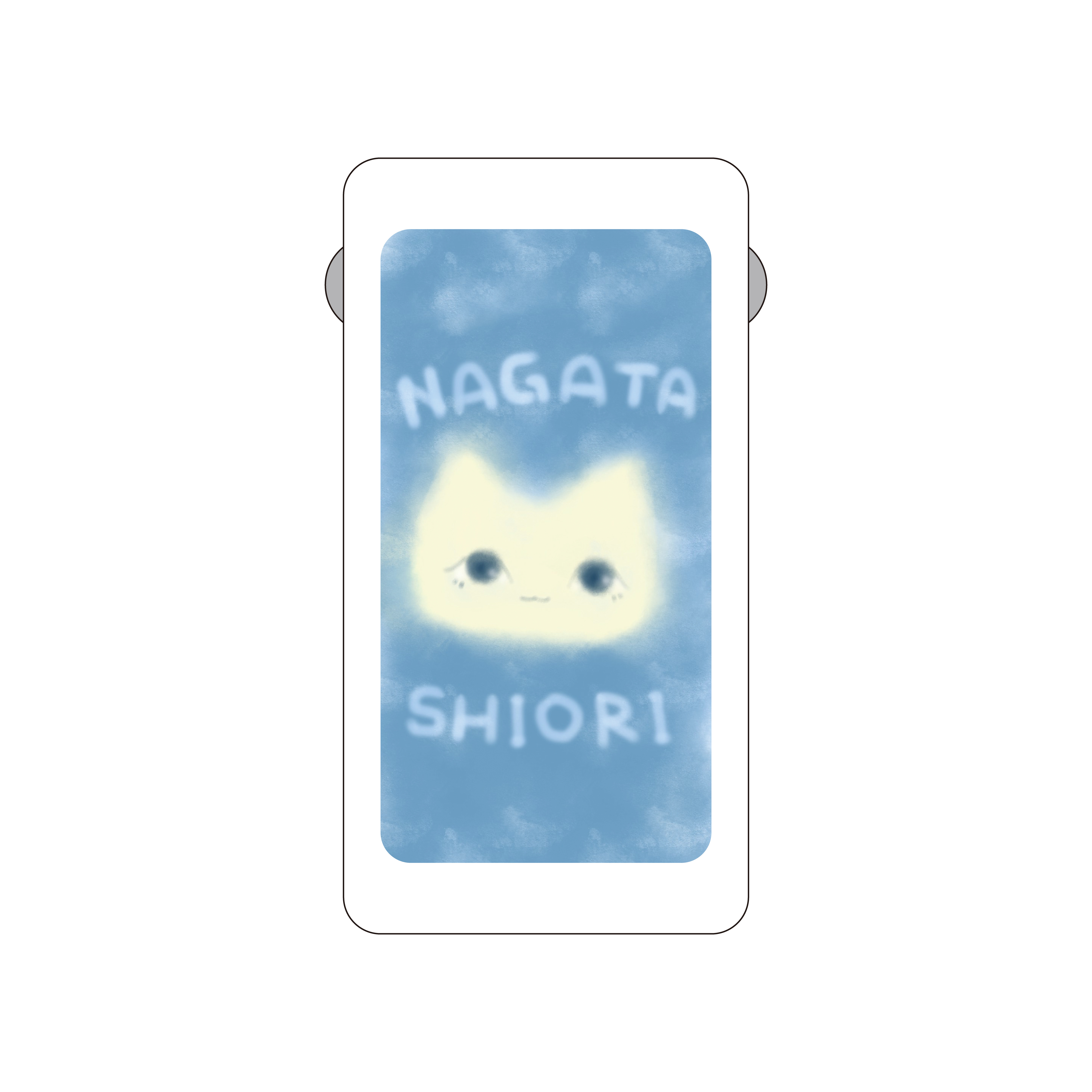 永田 詩央里プロデュース「残像ネコの万能モバイルバッテリー」