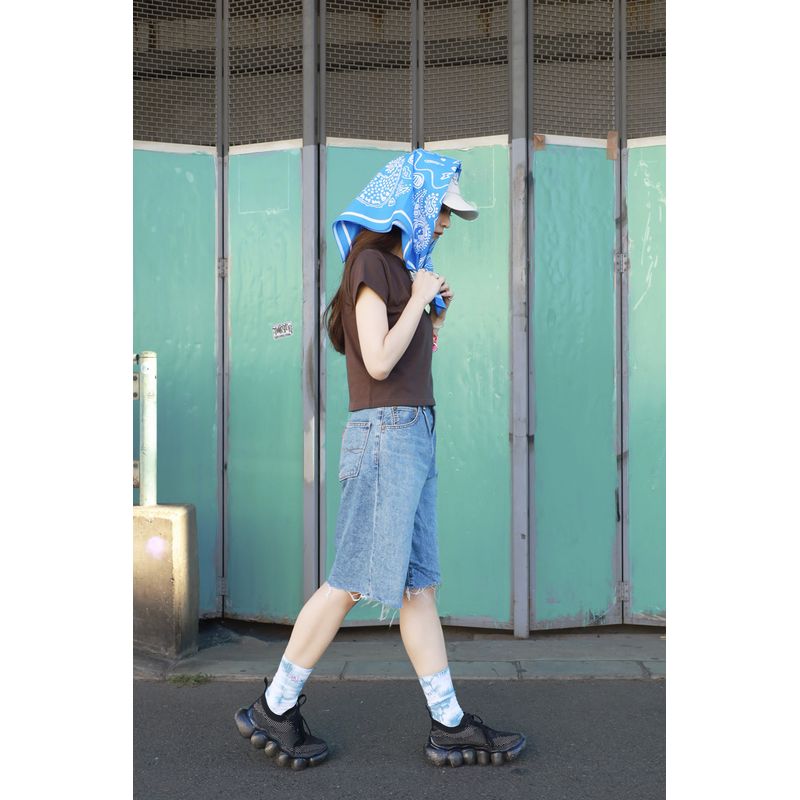 メタリックプリントちびT