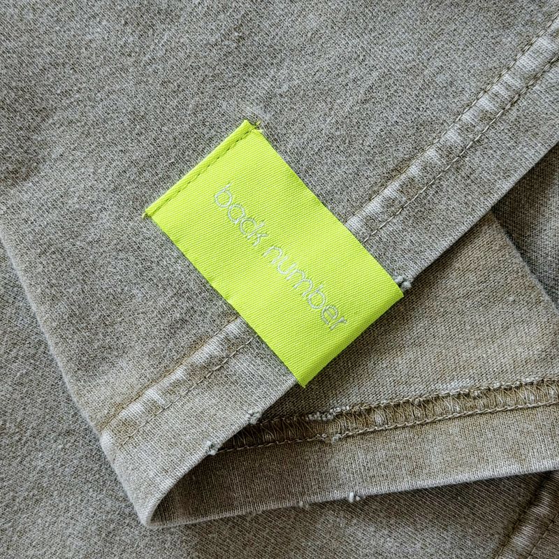 ダメージウォッシュドTシャツ　KHA