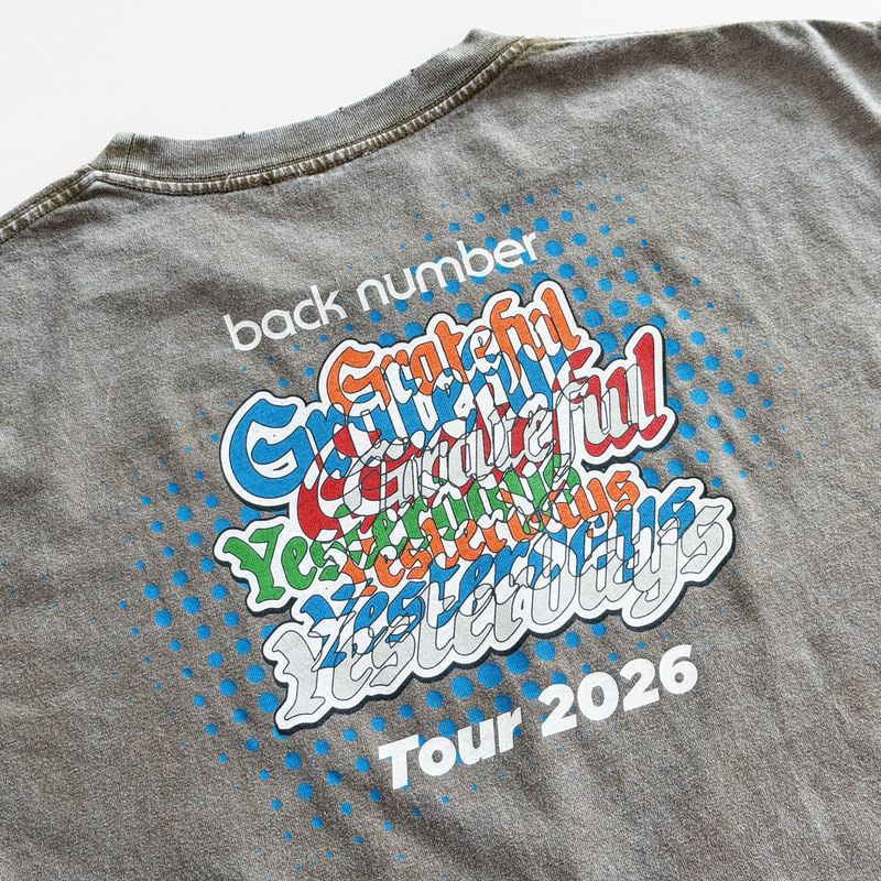 ダメージウォッシュドTシャツ　KHA