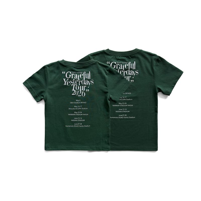 商品詳細ページ | back number online store | キッズT D.GRN