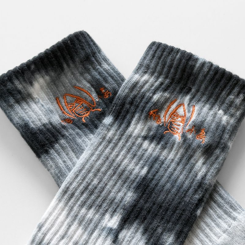 休日小島のタイダイリブソックス セット