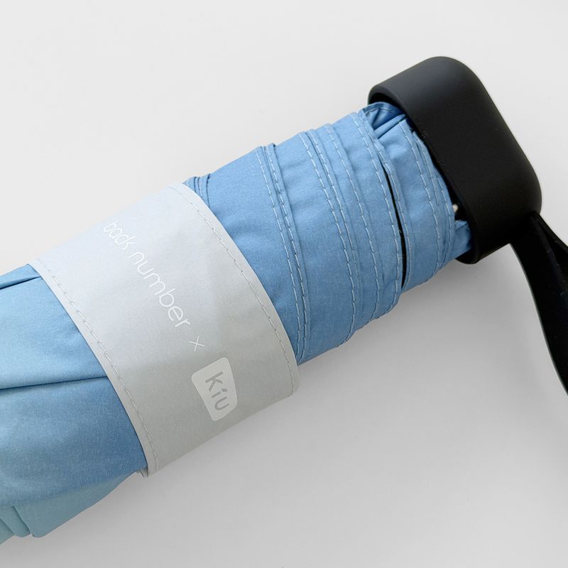 KiUコラボ  晴雨兼用 コンパクト折りたたみ傘 