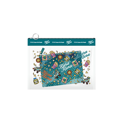 TWICE JAPAN 8th SINGLE『Kura Kura』リリース記念グッズ ポーチセット