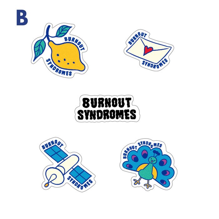 【BURNOUT SYNDROMES】20th Anniversary TOUR 2026 ステッカー