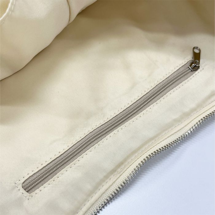 Saucy Dog キルティングバッグ/アイボリー