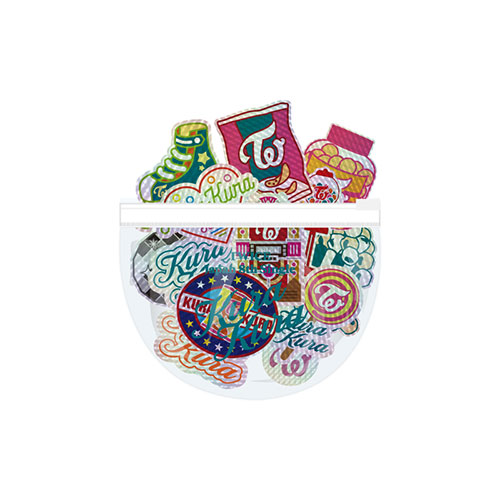 TWICE JAPAN 8th SINGLE『Kura Kura』リリース記念グッズ ステッカーセット(13枚入り)