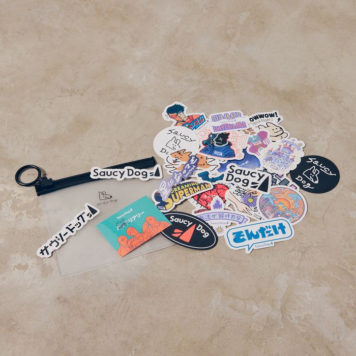 商品詳細ページ | Saucy Dog Online Shop | バットリアリー ステッカー
